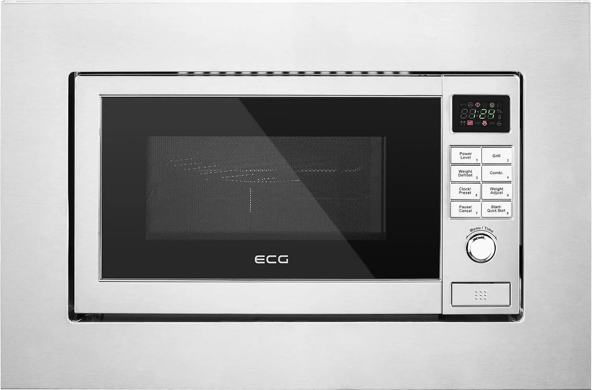 Mikrowelle, Einbau, ECG MTD 2081 VGSS Mikrowelle Einbau