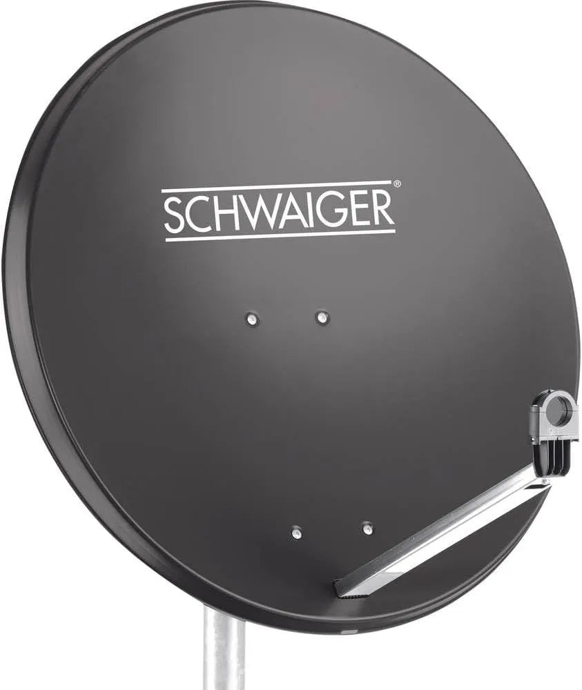 Durchmesser 85 cm, Stahl SAT-Spiegel, Schwaiger SPI996.1