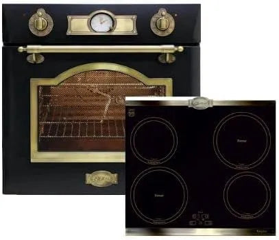 Backofen 67L+Induktions-Kochfeld, 60cm, 67 L, Einbau, Kaiser Induktions Herd-Set Eh 6355 Em+KCT 6395 Iem