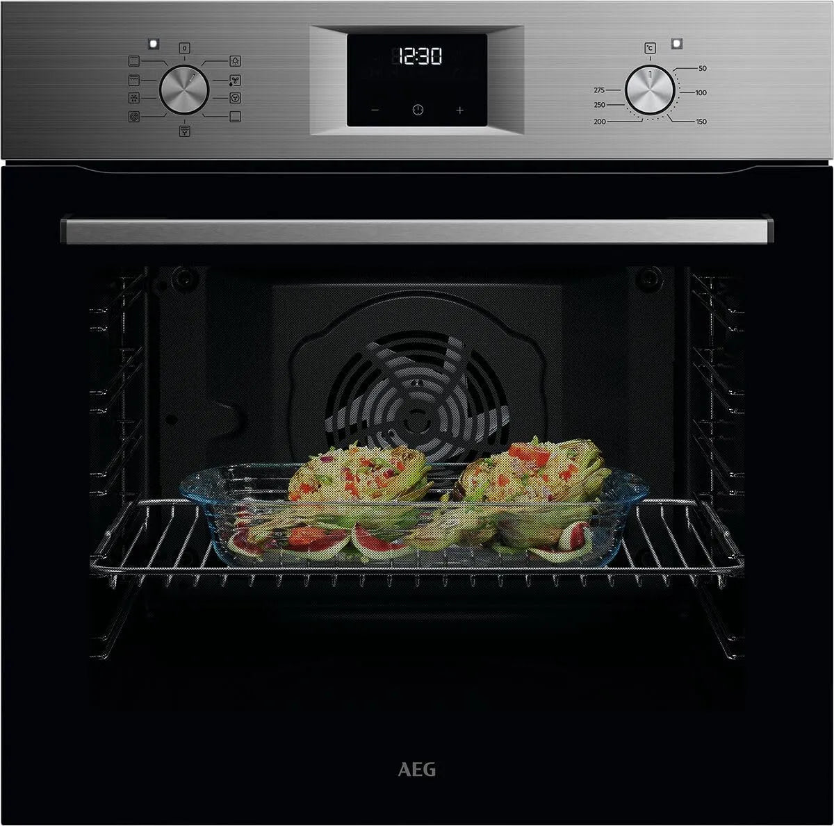 AEG Serie 5 OU5AB20ZSM Backofen, Einbau, Timer, Grill, 3 Ebenen, Dampf, Edelstahl