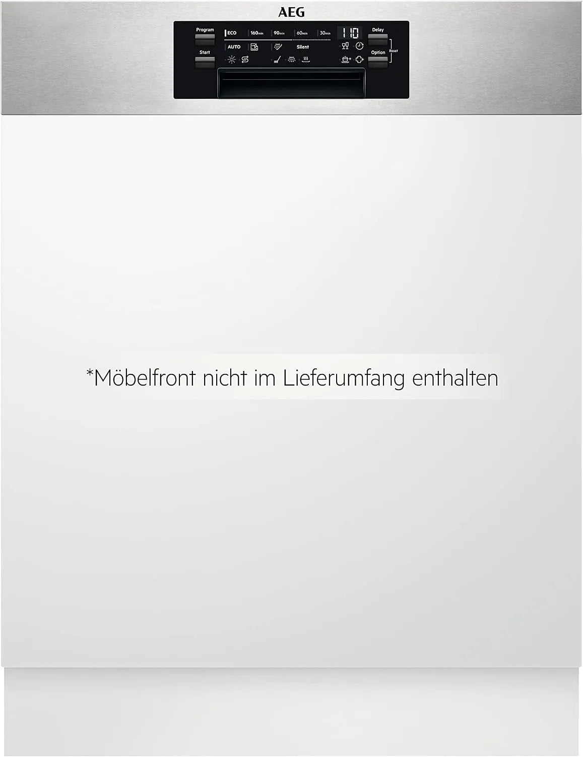AEG Serie 7000 FEE7471AP Geschirrspüler, 60cm, 42 dB, Energieklasse C, Spülmaschine, leise, 15 MG, leise 42dB, Besteckschublade, personalisierte