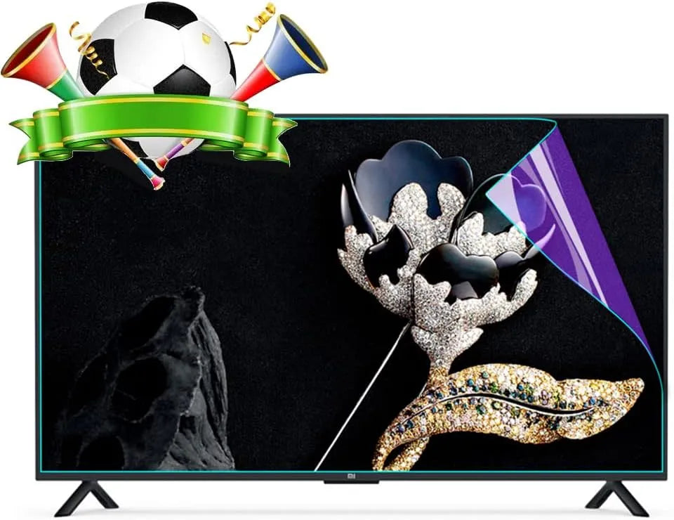 Monitor 77inch, 85 Zoll, 1722x993mm, AIZYR Matt Anti Glare TV Screen Protector Ultra Clear