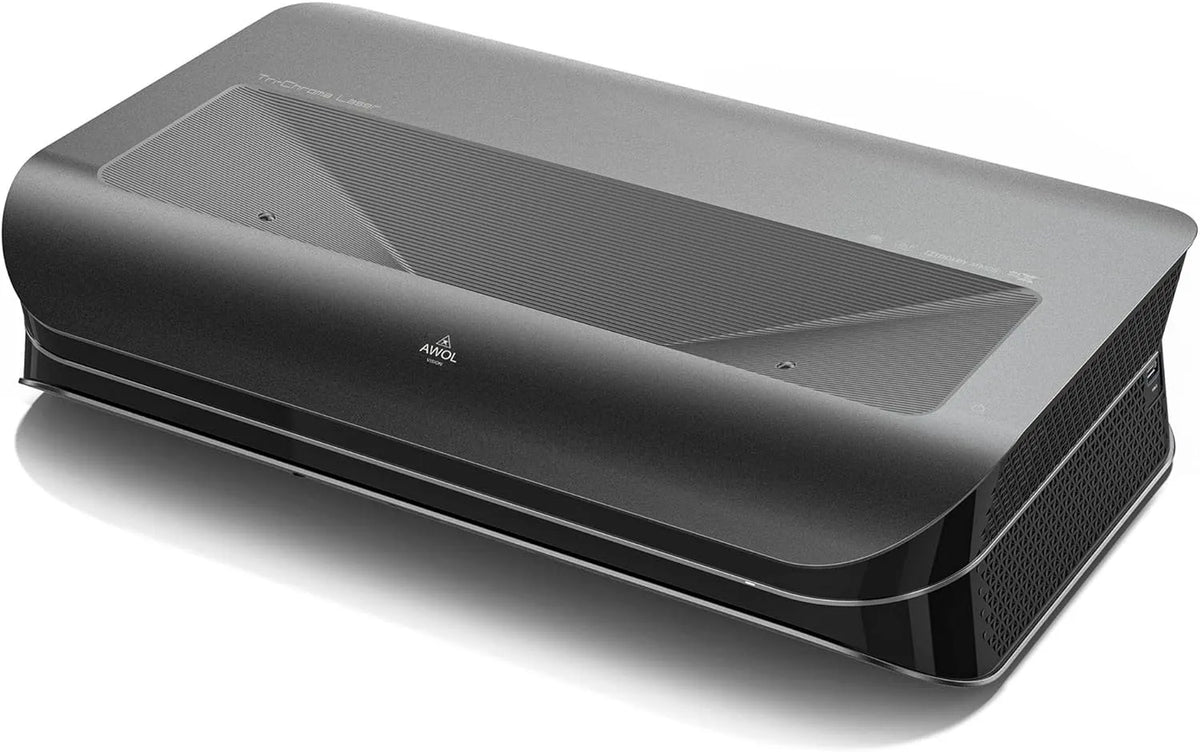 Smart TV, Fernseher, AWOL LTV-2500, 4K UHD, HDR, Dolby Audio, 3D-Optik, VISION Projektor 4K 3D RGB Beamer, HDR10+, UHD Ultrakurzdistanz Beamer