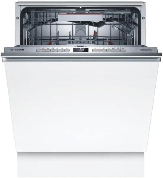 Bosch Serie 4 SMV4HDx52E Geschirrspüler, 60 cm, Home Connect, Besteckkorb, vollintegriert, leise, 84 kWh, 100 Zyklen, 13 MGD, SuperSilence, InfoLight