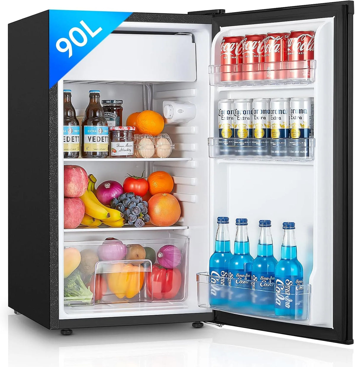 Kühlschrank, 90 L, FOHERE, Gefrierfach