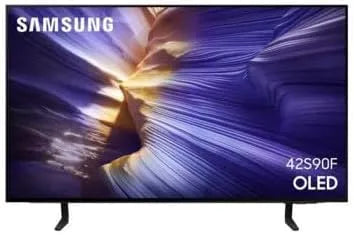 Samsung S90F Smart TV, 42 Zoll, Fernseher, 4K UHD, OLED, TQ42 AExxC, 2025, Länderversion Französisch, Spanisch, Portugiesisch