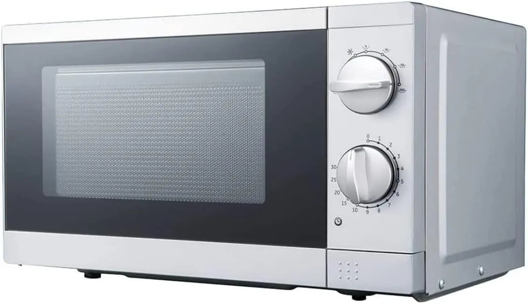 Mikrowelle 30Minuten, 24, 5cm, 17 L, 700 W, Timer, Kindersicherung, Auftaufunktion, Mikrowellenofen, PKM Stand Unterbau Mikrowelle I 700W
