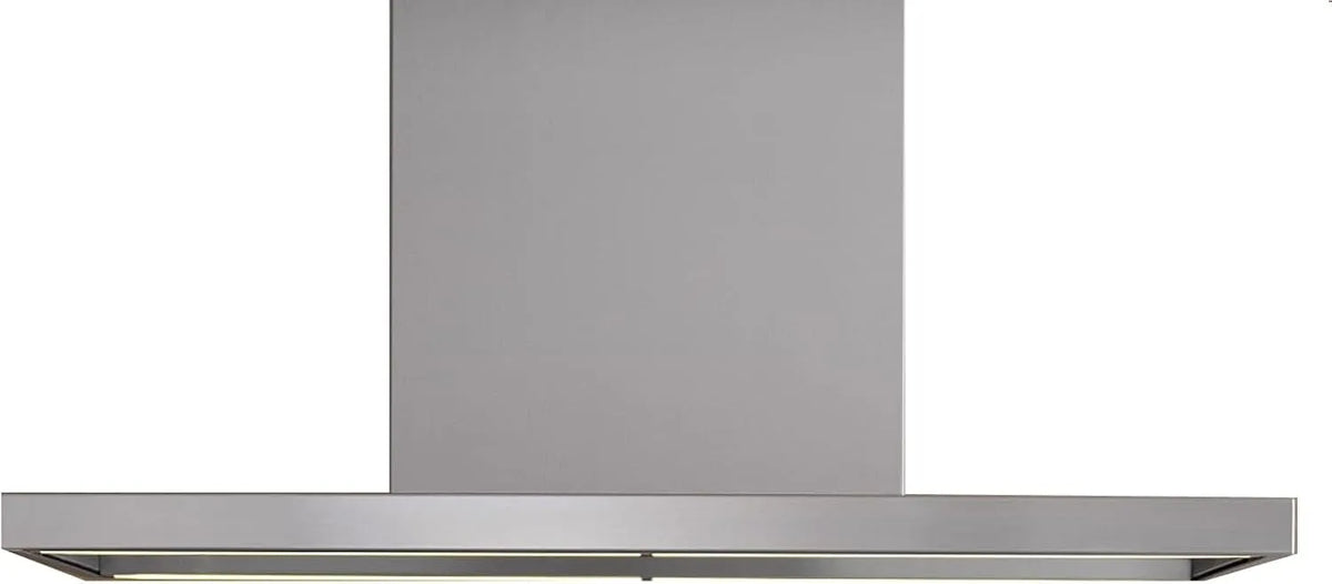 Dunstabzugshaube, 100 cm, Küchenhaube, Edelstahl, Berbel Smartline BIH 100 ST Inselhaube 100 cm Edelstahl