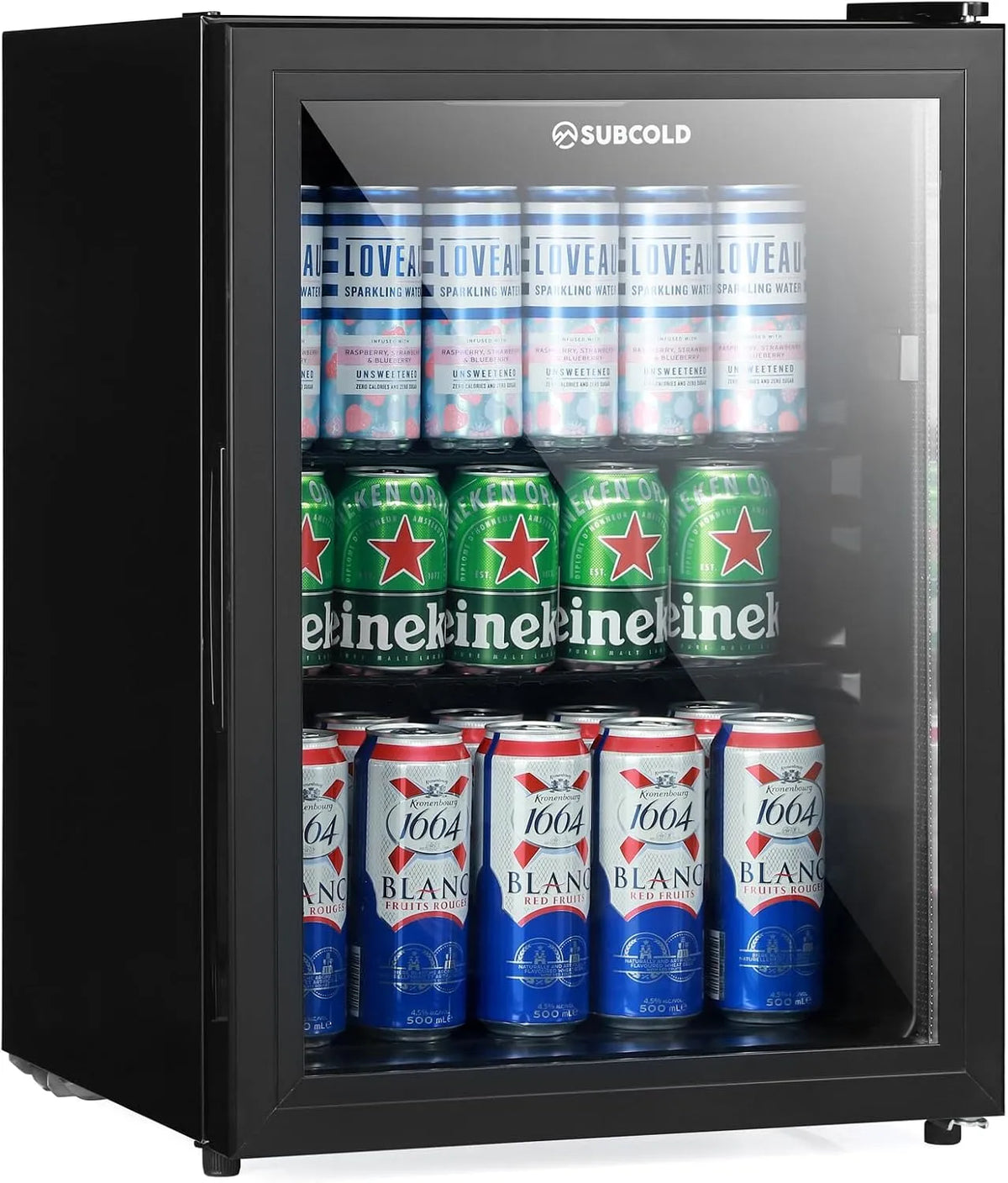 Kühlschrank, 54 L, Subcold Cave60, Subcold Cave60 Getränkekühlschrank 54L für 50 Dosen