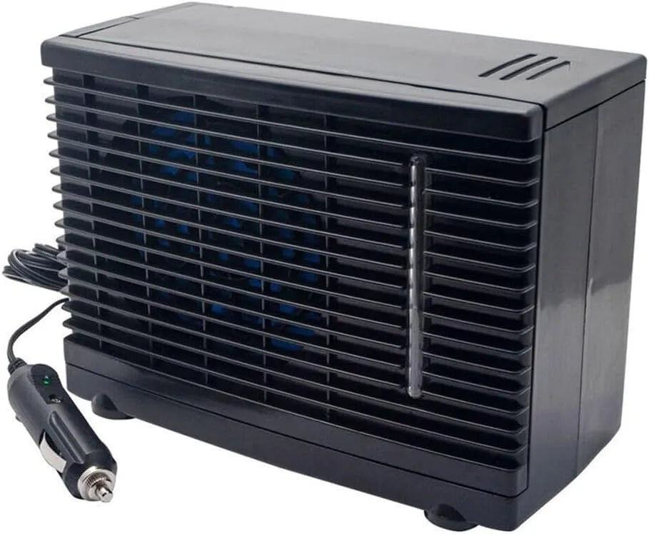 Klimaanlage, 200 × 110 × 150mm, 12 V, tragbar, großer Wassertank, Mobiles Klimagerät, Mini Luftkühler mit Wassertank