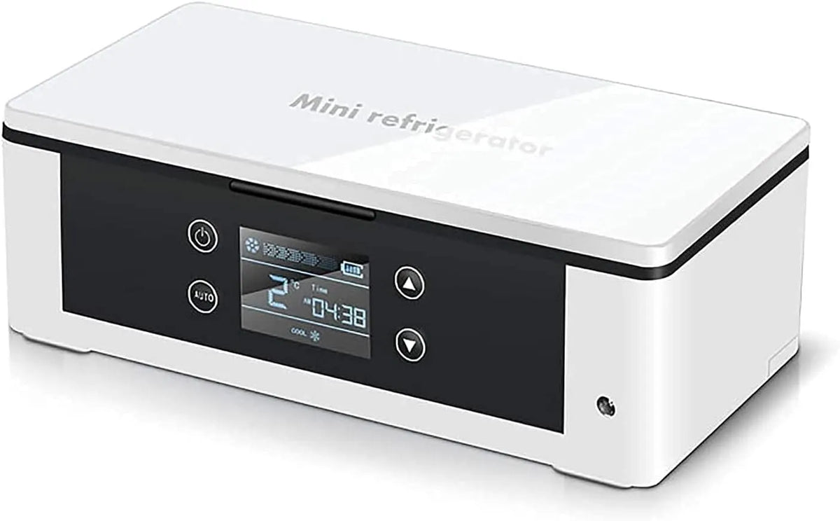 Mobiler Medikamentenkühler, tragbar, Gefrierfach, Medikamenten- und Insulintransport, Mini-Autokühlschrank, fürs Auto