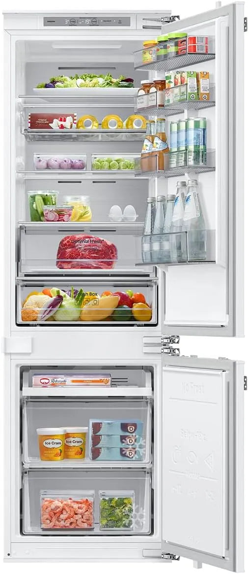 Samsung BRB80F26ADF0EF Kühl-Gefrierkombination, Einbau, Kühlschrank mit Gefrierfach