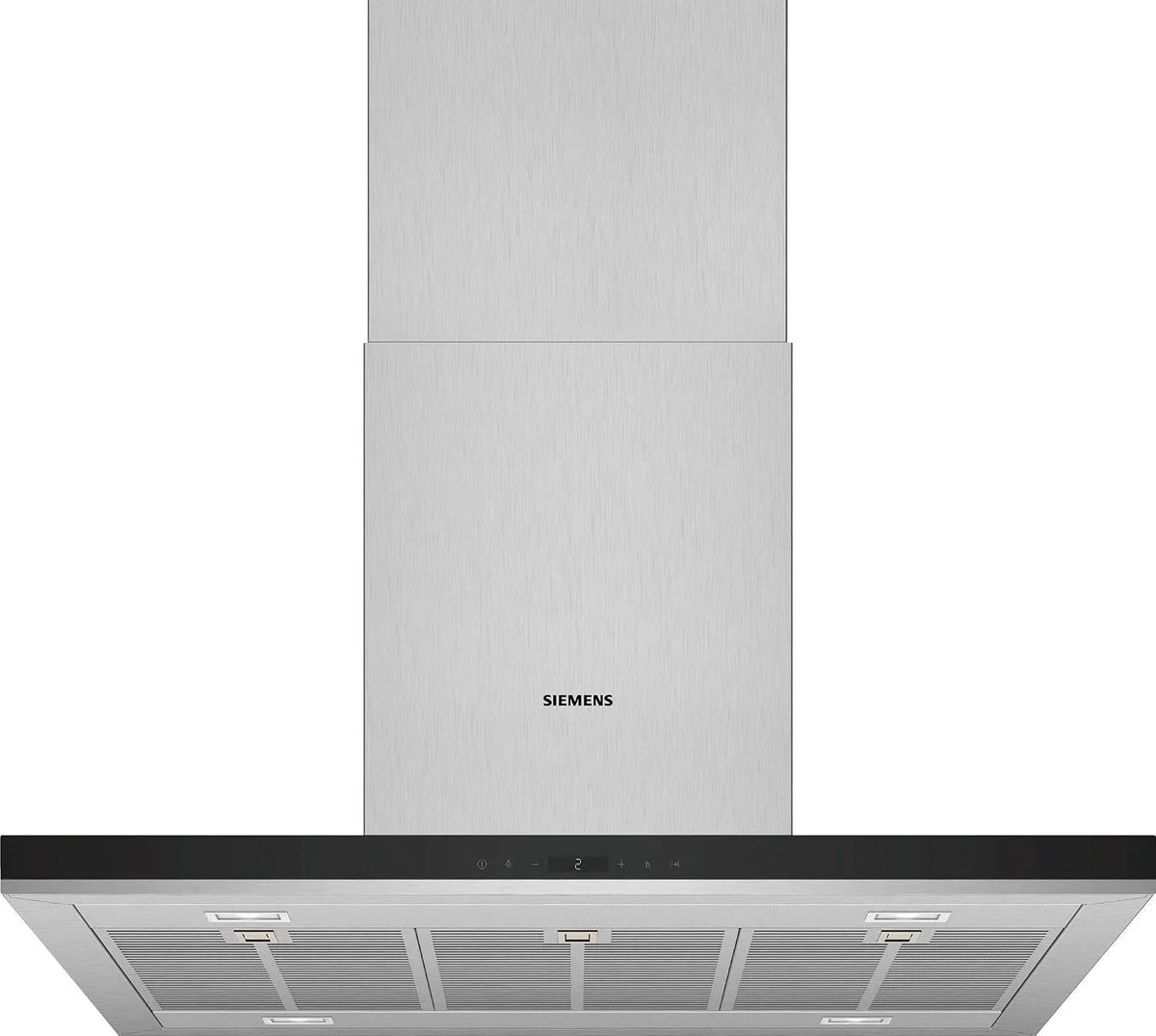 Siemens iQ500 LF98BIP50 Dunstabzugshaube, 90 cm, Küchenhaube, Edelstahl, Siemens iQ500 Integrierte Inselhaube 90 cm Edelstahl LF98BIP50