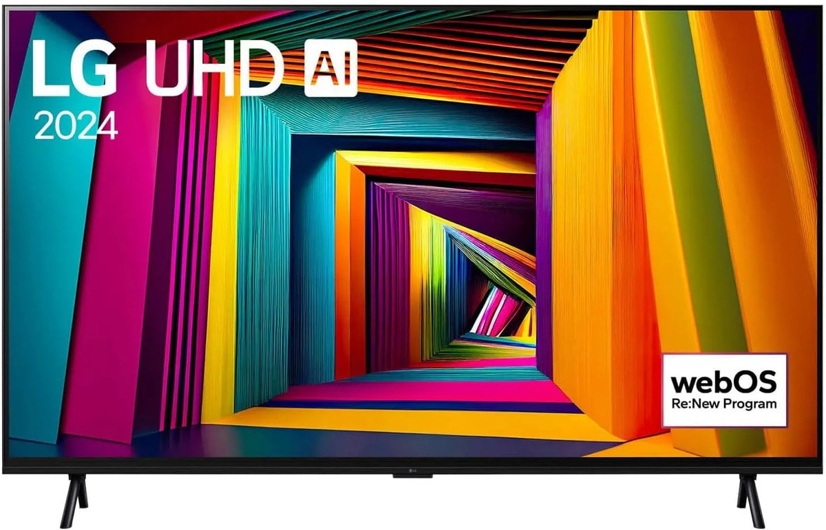 LG 98UT91006LA Smart TV, 98 Zoll, 120 Hz, Fernseher, 4K UHD, webOS, Modelljahr 2024, α8 4K AI-Prozessor, 249 cm, webOS 24, bis zu 120Hz