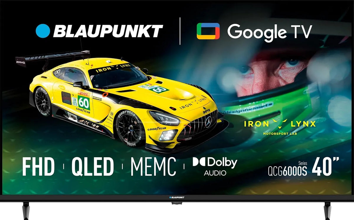 Google 40QCG6000S 40-Zoll Smart TV, Fernseher, QLED, HDR, WLAN, Bluetooth, Full HD, 16:9