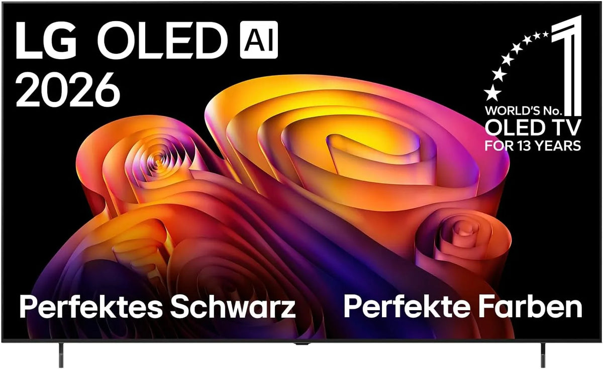 LG OLED77B68LA Gen3 Smart TV, 77 Zoll, 120 Hz, Energieklasse E, Fernseher, 4K UHD, webOS, Modelljahr 2026, α8 4K AI Prozessor, 195 cm, webOS 26
