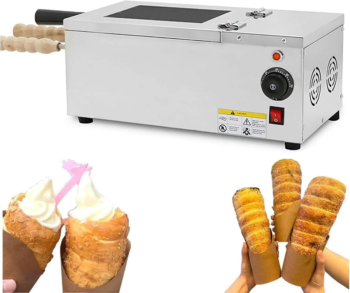 Backofen, Transportrollen, Inklusive 2 Backwerkzeugen, Kaminofen Für Biskuitrollen