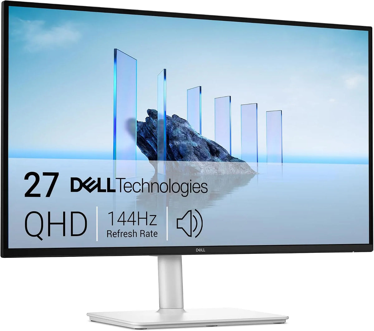 Dell S2725DC Monitor, 2560 × 1440, 1 ms, 144 Hz, IPS-Panel, USB, 1ms MPRT, QHD, 144Hz