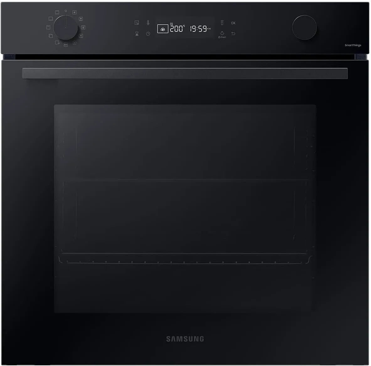 Samsung Serie 4 NV7B41307AK/U1 Backofen, Samsung NV7B41307AK/U1 Pyrolyse Backofen Schwarzes Glas - Serie 4