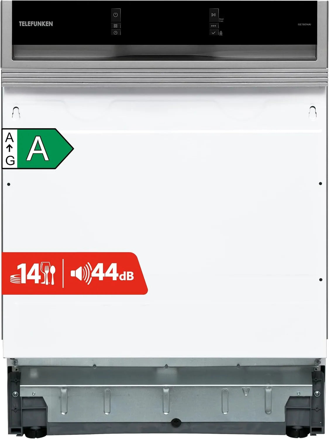 Geschirrspüler, 60 cm, Energieklasse A, Telefunken GET6014AI