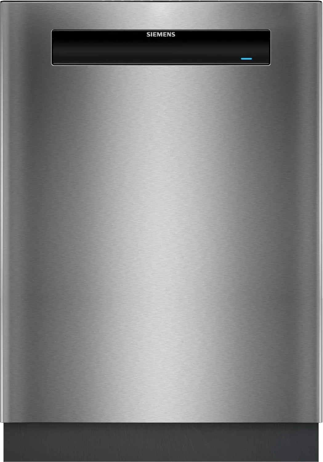 Siemens iQ300 SN13HS72CS Geschirrspüler, 60 cm, Spülmaschine, intensiveZone, varioSpeed Plus, leise, Besteckschublade, Programm-Assistent, Gebürsteter