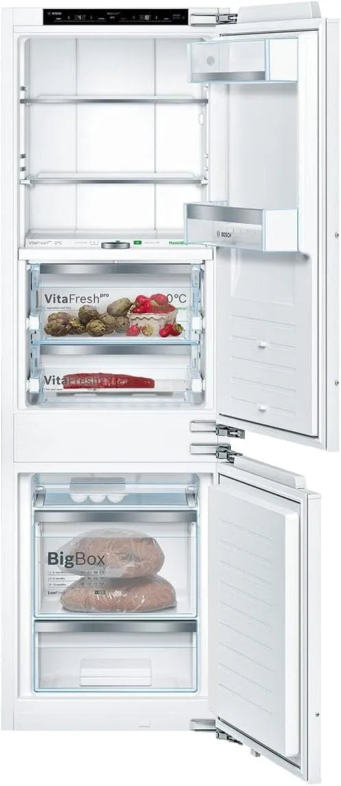 Bosch Serie 8 KIF86PFE0 Kühl-Gefrierkombination, 177.2 x 55.8 cm, Einbau, Kühlschrank mit Gefrierfach