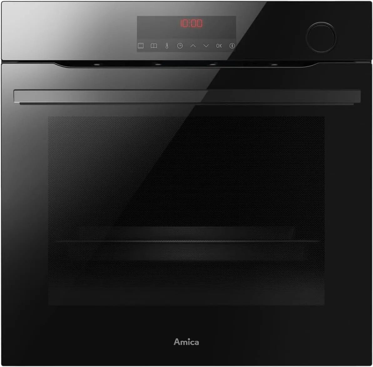 Amica Backofen, Dampf, Schwarz, Amica EBSx 949 610 S Dampfbackofen Schwarz Glas