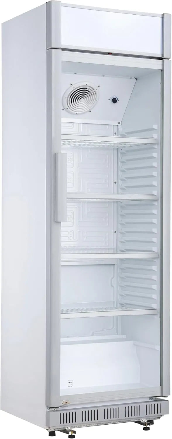 Kühlschrank, 347 L, 180 W, METRO GSC2360C, Weiß, 4 verstellbaren Einlegeböden, METRO Professional Getränkekühlschrank GSC2360C