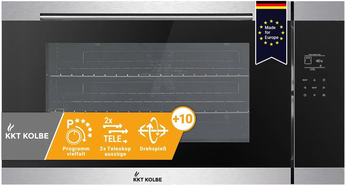 Backofen, 90 cm, KKT, Einbau