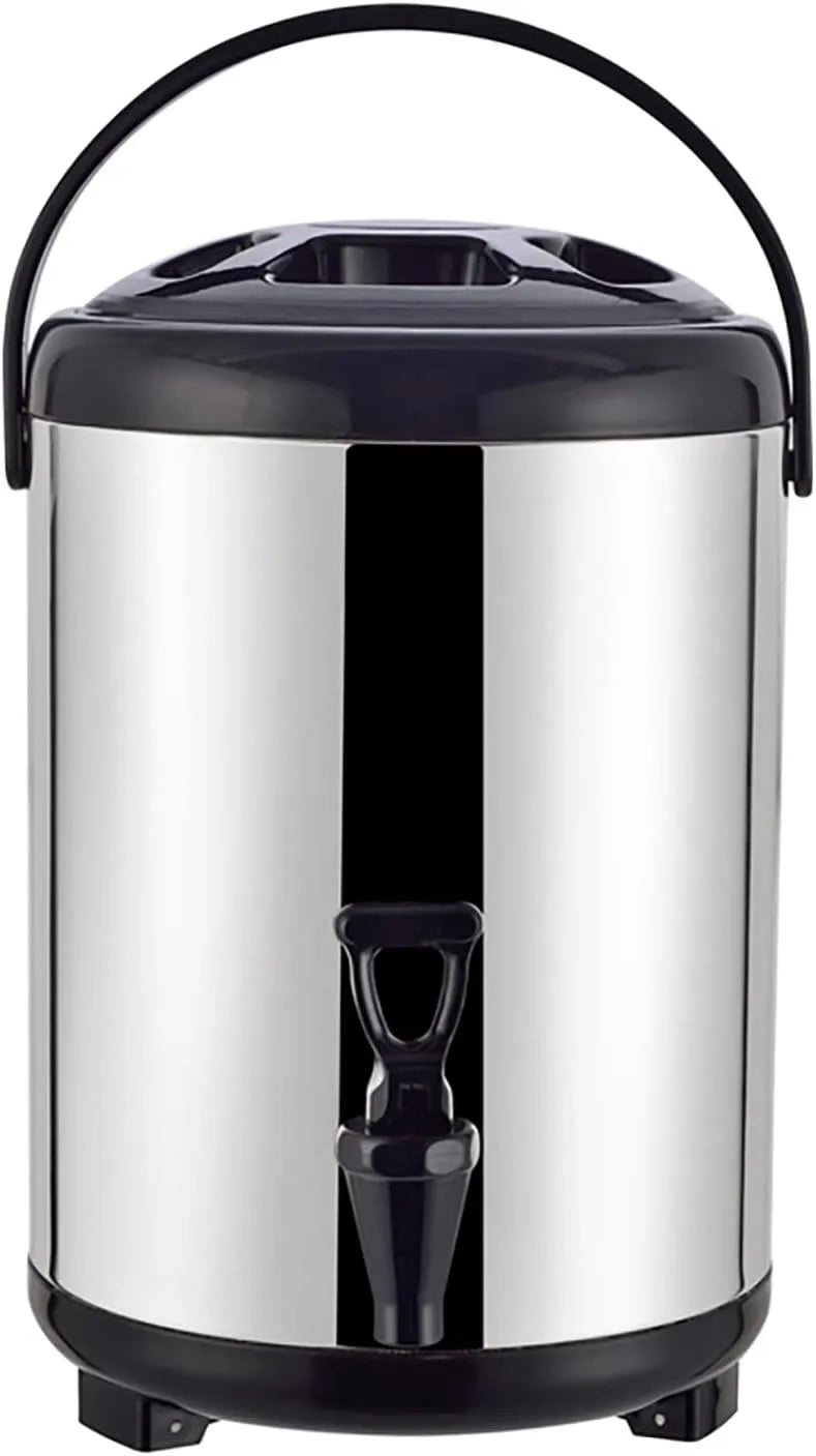 Produkt Catering, Edelstahl-Urne für kommerzielle Milchtee, isolierte Getränke-Urnenspender, für Zuhause, 6 l, gewerbliche oder Bürogebrauch
