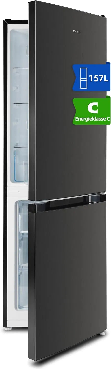 Kühl-Gefrierkombination, 157 L, CHiQ 109L/48L 4-Sterne, Kühlschrank mit Gefrierfach, EEK C