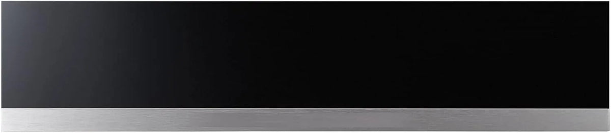Gerätezubehör, Edelstahl, Schwarz, Küppersbusch CSZ 6800, Küppersbusch CSZ 6800.0 Zubehörschublade + ZC 8020 Glasfront Schwarz + Designleiste