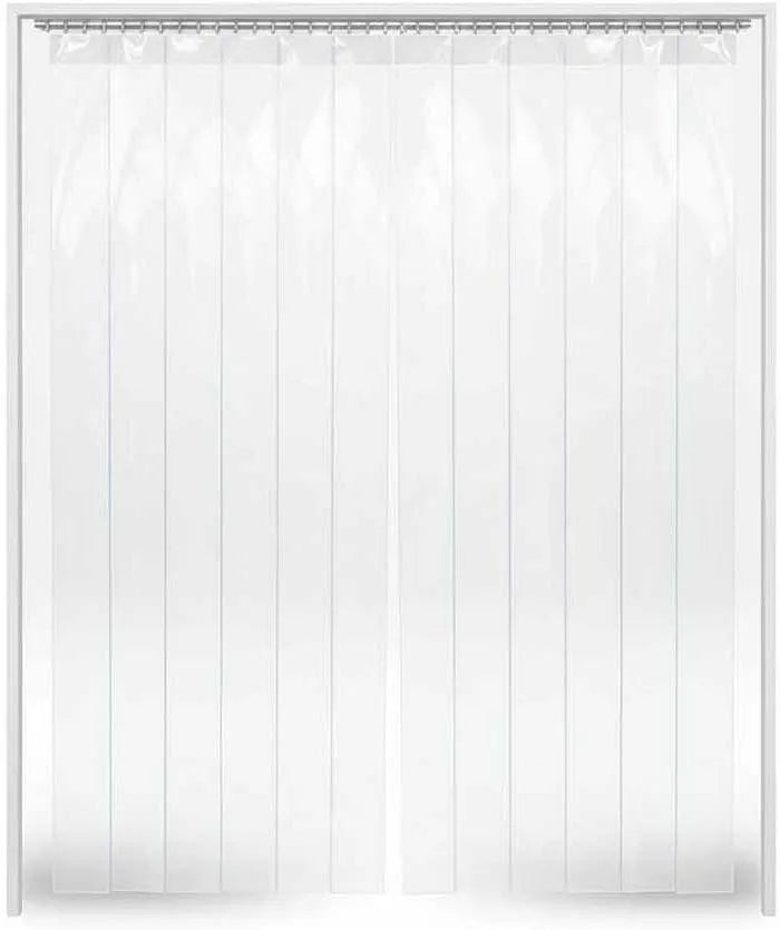 Gefrierschrank, 210 x 210 cm, Gefrierfach, Tiefkühlschrank, 7 mm dick, PVC-Türvorhang, Strapazierfähige Vinyl-Streifen-Vorhänge für begehbare