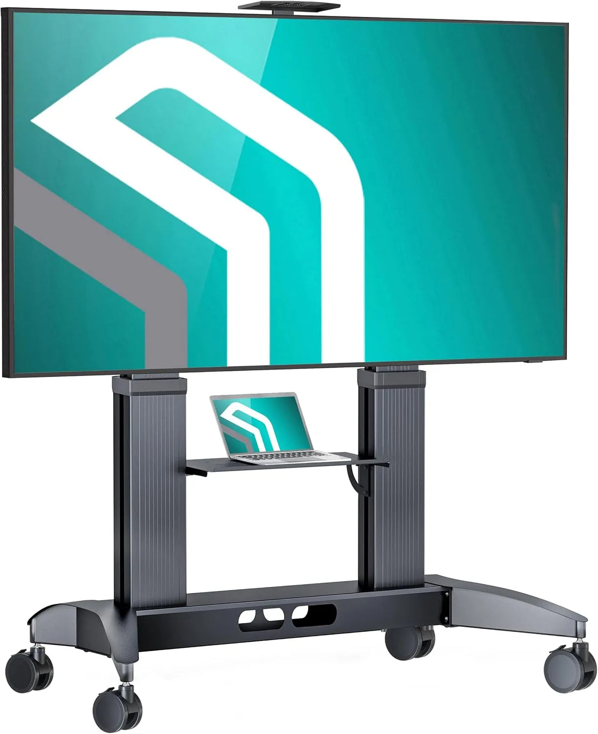 TV-Möbel TS2821-B, 110 Zoll, max VESA 1000x600, bis 130 kg, ONKRON TV Ständer rollbar 70-110'