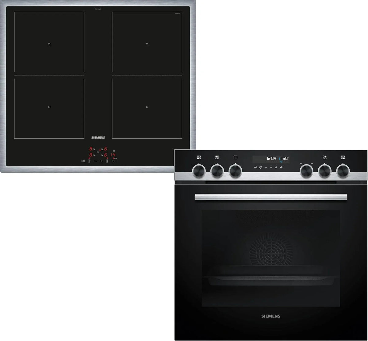 Siemens iQ500 PQ521DA3ZM Induktionskochfeld, 60 x 60 cm, Induktionsplatte, Einbau