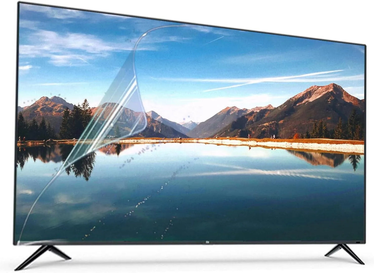 Smart TV 48in, 58 Zoll, Fernseher, der UV- und blaues Licht von Filterfolie blockiert, TV-Displayschutzfolie ohne Blase, Filter, kratzfester