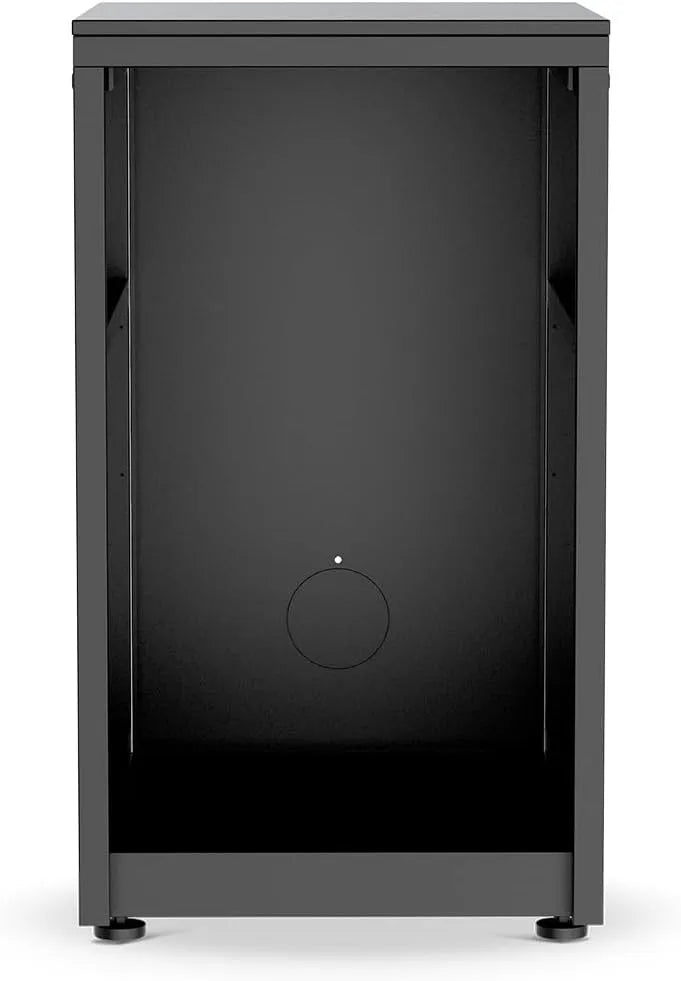 Kühlschrank, 90x49, 5x60 cm, Outdoor, Kompakter Unterschrank mit 15 mm HPL-Arbeitsplatte, Wetterfester Stahlrahmen