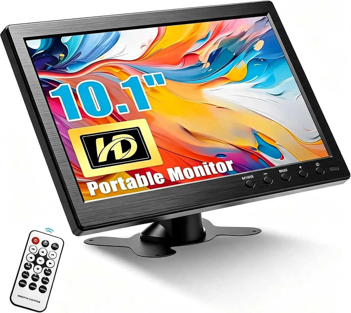 Monitor 1080P, 10.1 Zoll, 1024 × 600, Gaming-Ausstattung, Full HD, HDMI, USB, PC-Bildschirm, 1024 x 600 16:9