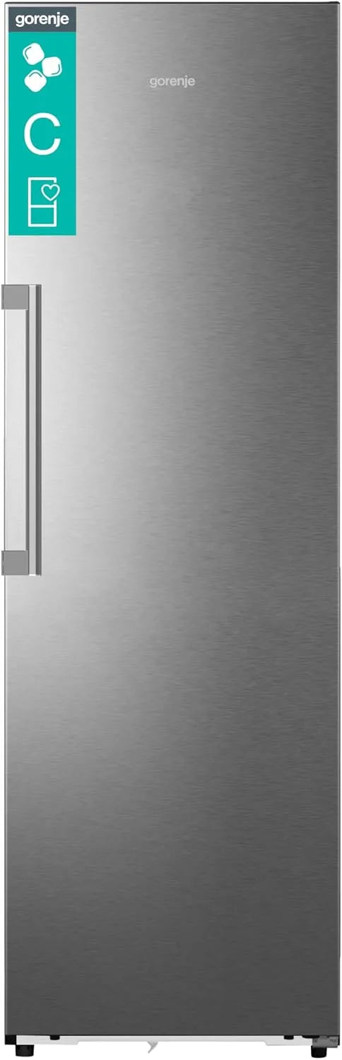 Gorenje FNC618C6xWF Gefrierschrank, 312 L, 59, 5×185, 6×60 cm, WLAN, Gefrierfach, Inverter, Edelstahl, Tiefkühlschrank, Convert -24°C bis +8°C