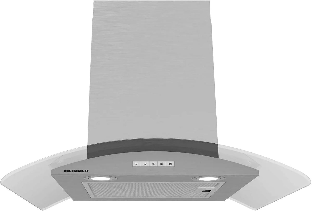 Dunstabzugshaube HDCH-MD800GIx, 80 cm, 800 m3/h, Küchenhaube, LED-Beleuchtung, 3 Geschwindigkeiten, Touch-Bedienung, Edelstahl, 5 Jahre Garantie