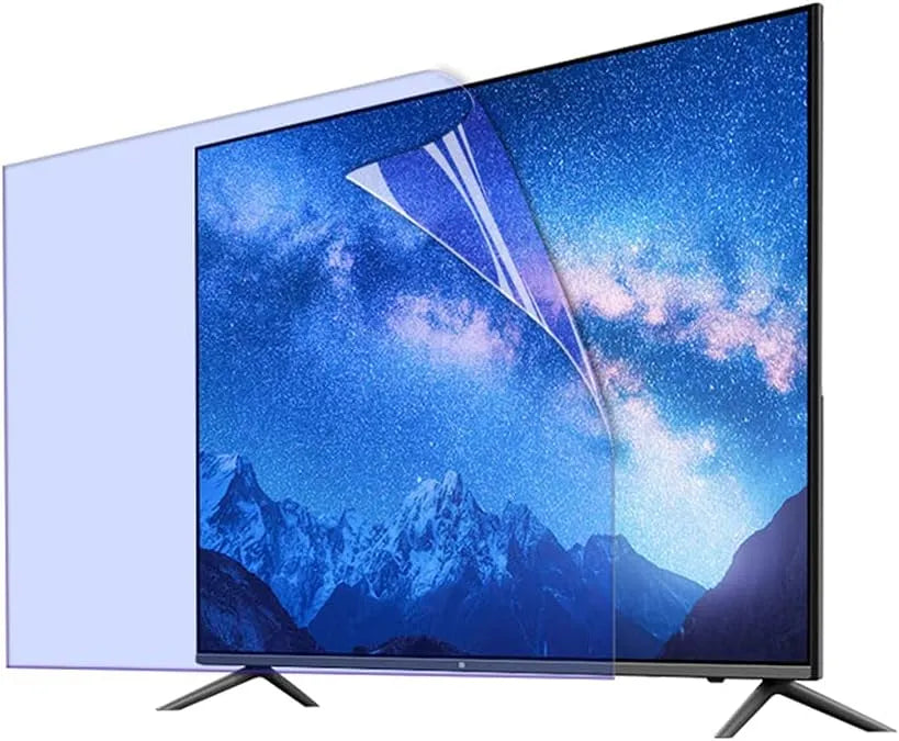 Smart TV, 77 Zoll, 1722x993mm, Fernseher, AIZYR 75-85-Zoll-TV-Blendschutz 77inch, AIZYR Anti-Blaulicht-TV-Bildschirmschutzfolie, Keine Blasen
