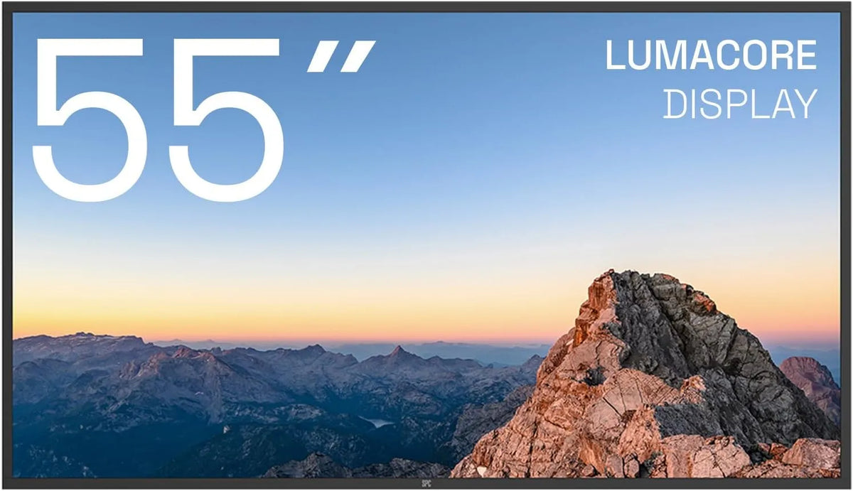 Produkt 4K UHD Bildschirm, SPC LUMACORE Display 55'