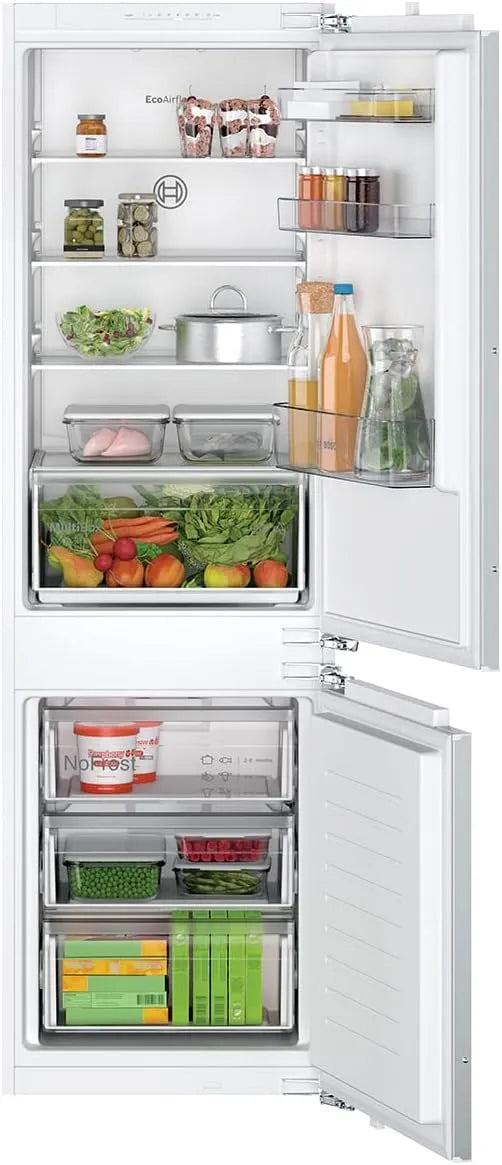 Bosch KIN86NFE0 Kühl-Gefrierkombination, Einbau, Kühlschrank mit Gefrierfach