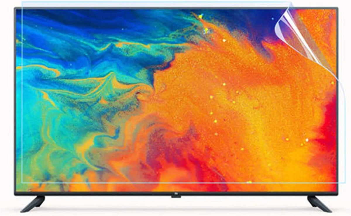 Smart TV, 55 Zoll, Fernseher, QLED, rahmenlos, LCD-Display, 50' 1095 * 616, Clamp Frame BTV Bildschirmschutz TV-Bildschirmschu 55' AntiBlue Light