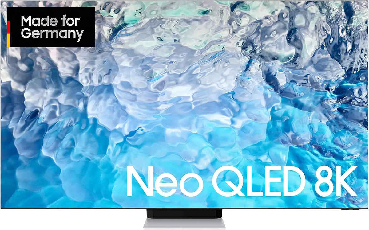 Samsung QN900B Smart TV, 65 Zoll, Fernseher, QLED, HDR, Dolby Audio, Neural Quantum Prozessor 8K, GQ65 TxZG, Dolby Atmos, 2022, Deutsches Modell