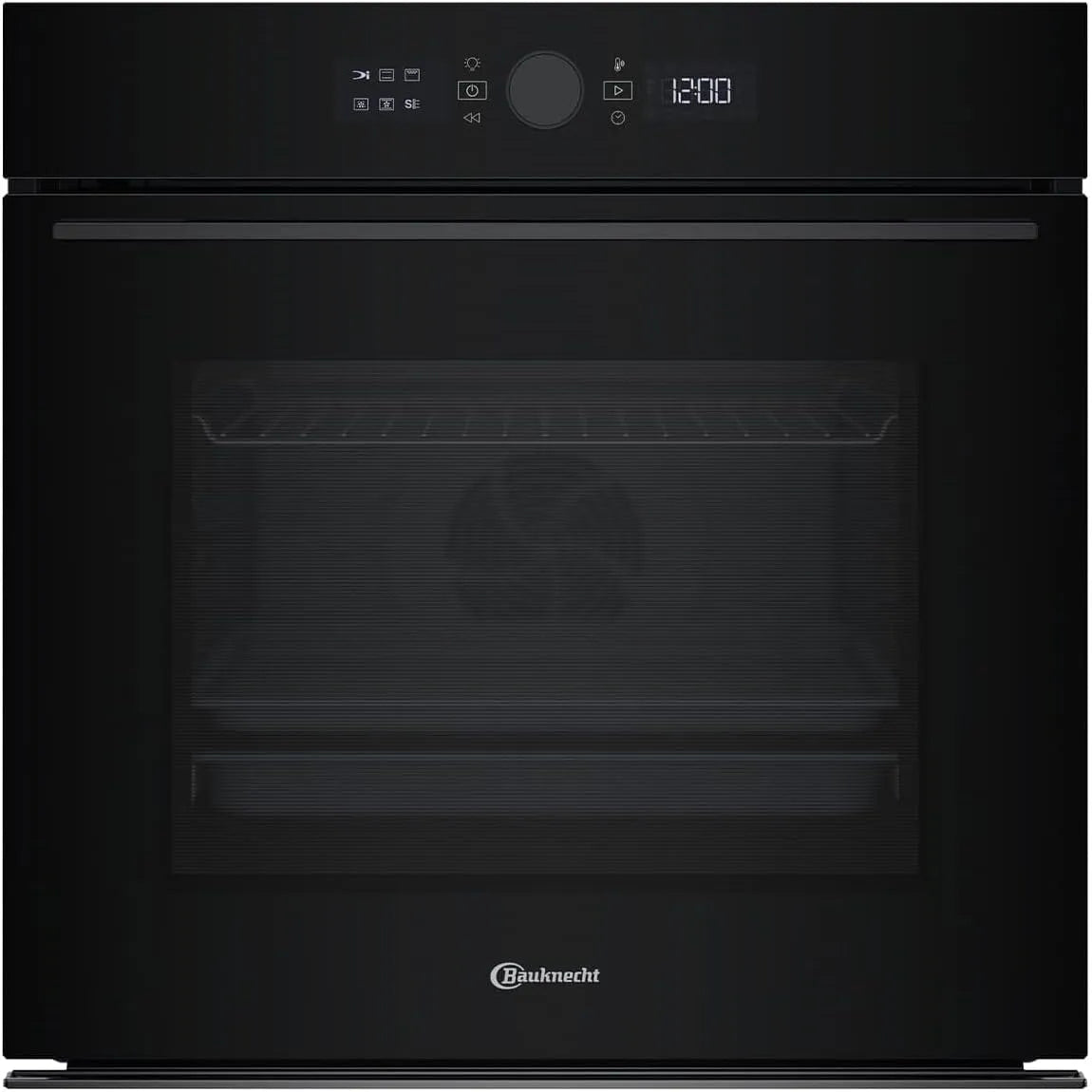 Bauknecht BBI5S8PM1SK Backofen, Bauknecht BBI5S8PM1SK Pyrolyse Backofen Schwarzes Glas