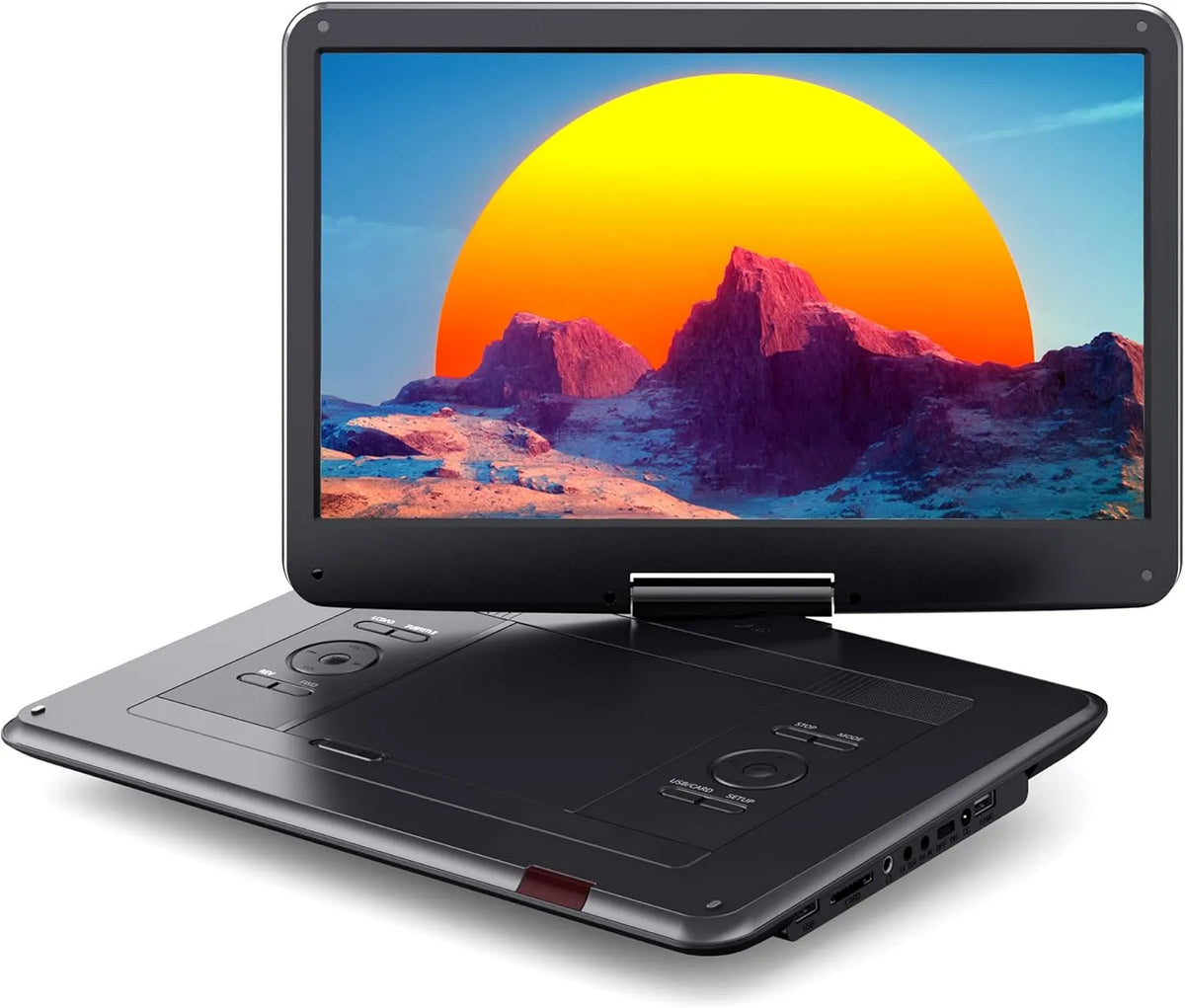 Smart TV, 17, 5 Zoll, Fernseher, USB, tragbar, Schwarz, 6 Stunden Spielzeit, 6 Zoll HD Bildschirm, Beamer, WOLFANG 17, 15, Sync TV, Regionsfrei