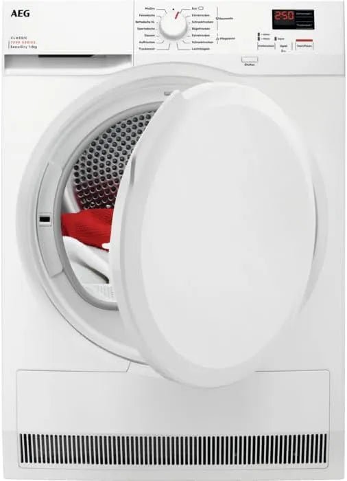 AEG TR7C40588 Wäschetrockner, 8 kg, AEG Wärmepumpentrockner TR7C40588 8kg wh A++