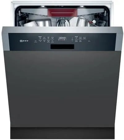 NEFF S147ZCS35E Geschirrspüler, 60 cm, 8 Programme, Home Connect, Chef 70°, N 70, Geschirrspüler teilintegriert, Zeolith Trocknen