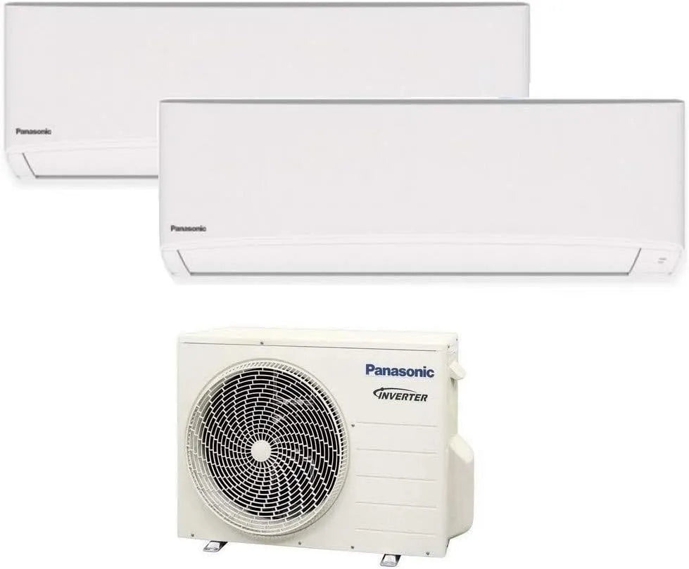 Panasonic r32 Klimaanlage, WLAN, Panasonic - dual-split-klimaanlage tz a+++ r32 panasonic 9000+9000 wifi nanoex